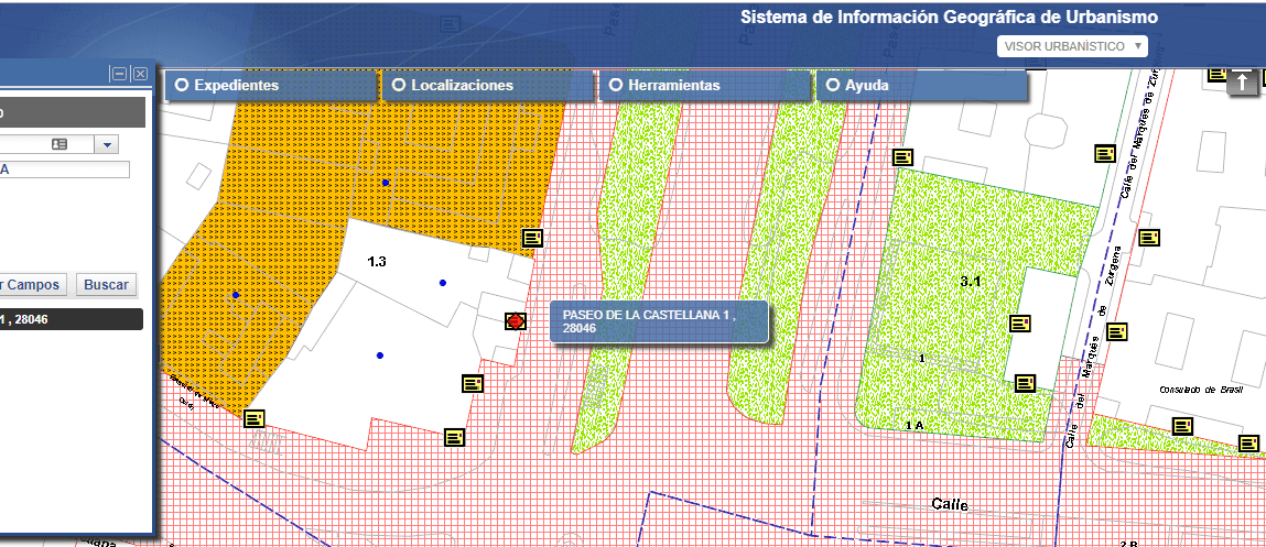 expedientes licencias urbanisticas mapa madrid